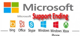 Microsoft Product & Services Support Ending Dates