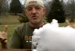 dry ice with warm water experiment